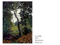 La salida 2017 Ã“leo/lienzo 46x65 cm